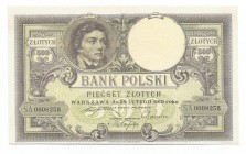 II RP, 500 złotych 1919
 Ładny egzemplarz. Złamany pionowo, ze złamaniami w narożnikach. 

Grade: XF