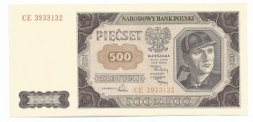 PRL, 500 złotych 1948
 Obiegowy egzemplarz. Po konserwacji.

Grade: VF