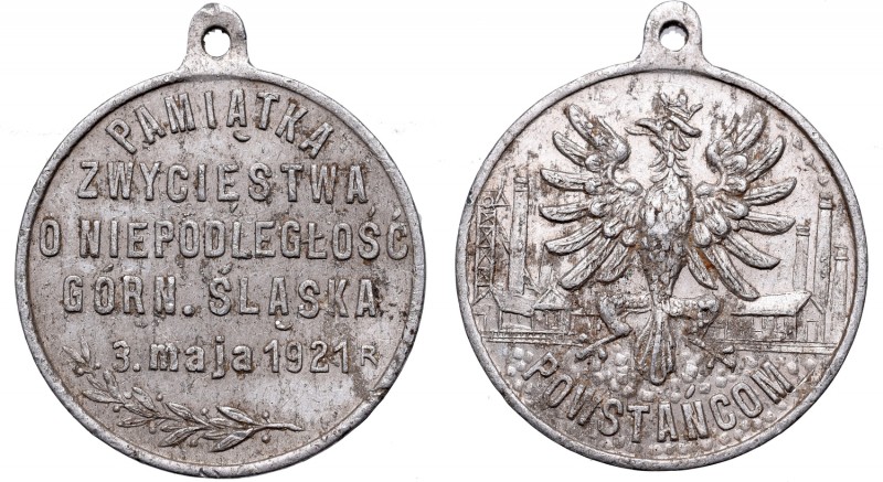 II Republic of Poland, Medal 3 may 1921 for schlesische uprising
II RP, Medal P...