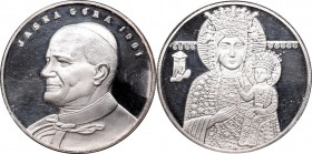 Medal Jan Paweł II, Jasna Góra 1991
 Niesygnowany medal wybity stemplem lustrzanym. Srebro .999,&nbsp; średnica 39.2 mm, waga 31.13 g.&nbsp; 


Gr...