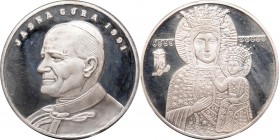 Medal Jasna góra
 Patyna, nalot, rysy w tle. 

Grade: Proof- 
 Medal, Medaille Medale polskie
