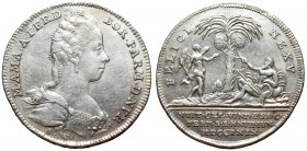 Austria, Maria Theresia, Medal for wedding of Marie Amalia 1769
Austria, Maria Teresa, Żeton zaślubinowy Marii Amalii 1769
 Bardzo ładny egzemplarz....