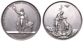 Germany, Preussen, Medal
Niemcy, Prusy, Medal chrzcielny XIXw. - sygnowany L.(Zimpel)
 Ładnie zachowany medal, bardzo dobre detale, delikatna patyna...