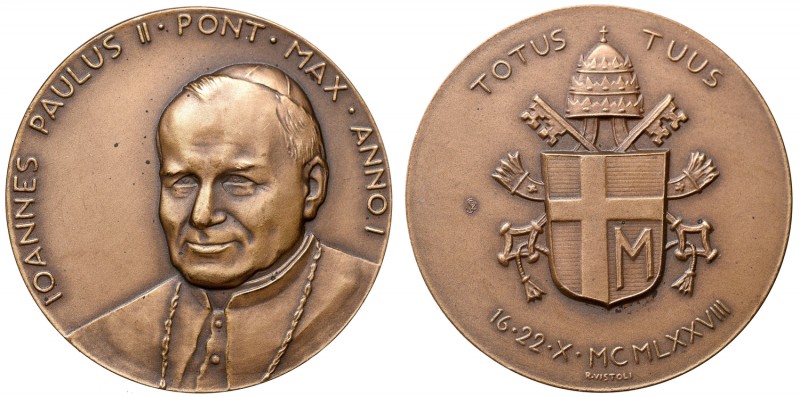 Vatican, John Paul II, Annual medal I Year
Watykan, Jan Paweł II, medal annualn...