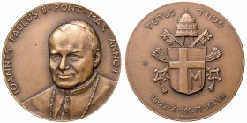 Vatican, John Paul II, Annual medal I Year
Watykan, Jan Paweł II, medal annualny Rok I 1978
 Pięknie zachowany egzemplarz, patyna. 

Grade: AU/UNC...