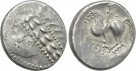 CENTRAL EUROPE. Noricum. Tetradrachm (2nd century BC). "Copo" type.