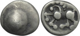 CENTRAL EUROPE. Boii. Obol (1st century BC). "Roseldorf" type.