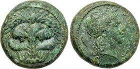 BRUTTIUM. Rhegion. Ae (Circa 351-280 BC).