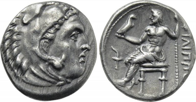 KINGS OF MACEDON. Philip III Arrhidaios (323-317 BC). Drachm. Sardes. 

Obv: H...