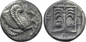 TROAS. Skepsis. Drachm (4th century BC).