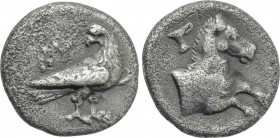 AEOLIS. Kyme. Hemidrachm (Circa 320-250 BC).