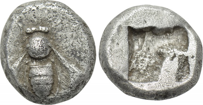 IONIA. Ephesos. Hemidrachm (Circa 550-500 BC). 

Obv: Bee.
Rev: Incuse square...