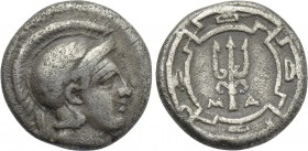 IONIA. Magnesia ad Maeandrum. Obol (Circa 400-350 BC).