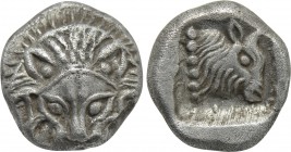 CARIA. Uncertain. Diobol (5th century BC).