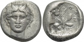 CARIA. Idyma. Drachm (Late 5th-early 4th centuries BC).