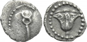 CARIA. Rhodes. Tetartemorion (Circa 2nd-1st centuries BC).