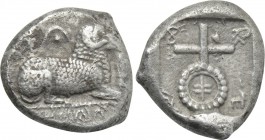 CYPRUS. Salamis. Uncertain kings (Circa 445-411 BC). Stater.