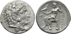 PTOLEMAIC KINGS OF EGYPT. Ptolemy I Soter (As satrap, 323-305 BC). Tetradrachm. Arados. Struck in the name and types of Alexander III of Macedon.