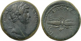 MACEDON. Koinon of Macedon. Hadrian (117-138). Ae.