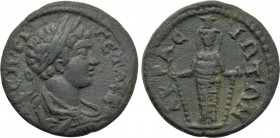 LYDIA. Acrasus. Geta (Caesar, 198-209). Ae.