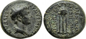 PHRYGIA. Laodicea ad Lycum. Nero (Caesar, 50-54). Ae. Anto Polemon, son of Zeno, priest for the fourth time.