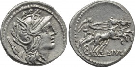L. JULIUS. Denarius (101 BC). Rome.