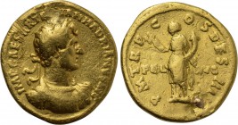 HADRIAN (117-138). GOLD Aureus. Rome.