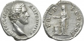 ANTONINUS PIUS (Caesar, 138). Denarius. Rome.