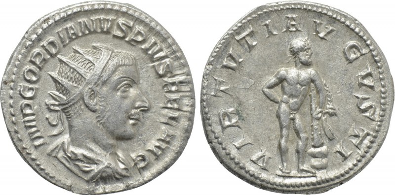 GORDIAN III (238-244). Antoninianus. Rome.

Obv: IMP GORDIANVS PIVS FEL AVG.
...