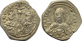 MICHAEL VII DUCAS with MARIA (1071-1078). Pale GOLD Tetarteron Nomisma. Constantinople.