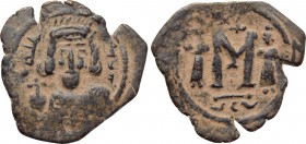 ARAB-BYZANTINE. Palestine (Circa mid-late 7th century). Fals. Uncertain mint. Constantine IV Sicilian type.