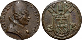 ITALY. Papal States. Honorius IV (1285-1287). Cast Ae Medal (Circa 17th-18th centuries).