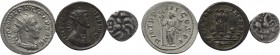 3 Ancient Coins.