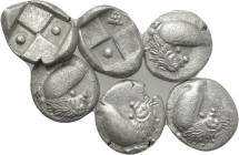 6 Hemidrachms of Chersonesos.