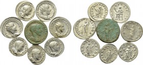 8 Celtic Coins.