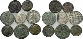 8 Late Roman Coins.