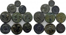 9 Roman Provincial Coins.