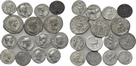 15 Roman coins; including Caesar and Nero.