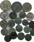 21 Late Roman coins.