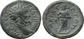 LYDIA. Acrasus. Septimius Severus (193-211). Ae.