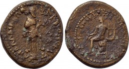 LYDIA. Daldis. Pseudo-autonomous. Time of the Flavians (69-96). Ae. Menekrates, strategos for the second time.