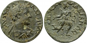LYDIA. Daldis. Gallienus (253-268). Ae. Mar. Aur. Peios, strategos.