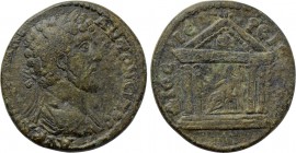 LYDIA. Dioshieron. Marcus Aurelius (161-180). Ae. Au- Loukios, magistrate.