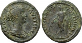 LYDIA. Saitta. Faustina II (Augusta, 147-175). Ae. Titianos, first archon.