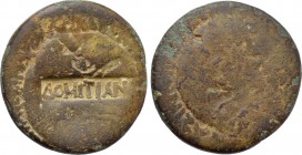 LYDIA. Sardes. Germanicus and Drusus (Died 19 and 23, respectively). Ae. Restruck by Asinios Pollio, proconsul.