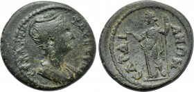 LYDIA. Sardes. Faustina I (Augusta, 138-140/1). Ae.