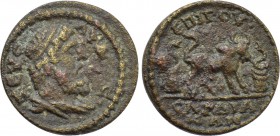 LYDIA. Sardes. Pseudo-autonomous (Early-mid 3rd century). Ae. Roufos, magistrate.