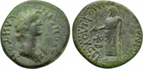 LYDIA. Silandus. Pseudo-autonomous. Time of Domitian (81-96). Ae. Demophilos, strategos for the second time.