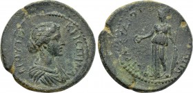 LYDIA. Thyateira. Crispina (Augusta, 178-182). Ae. Eudios II, strategos.
