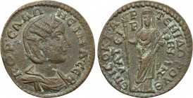 LYDIA. Thyateira. Salonina (Augusta, 254-268). Ae. Oct. Artemidoros, strategos.